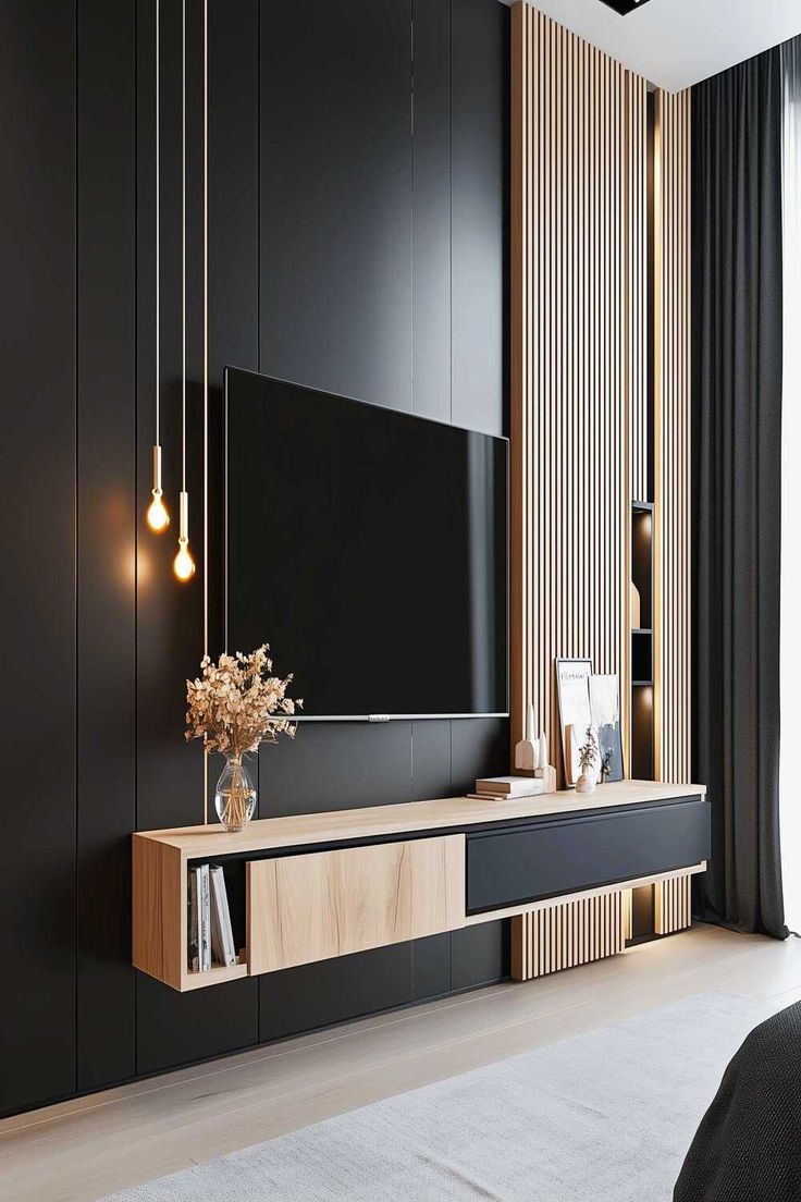 طراحی دیوار تلویزیون