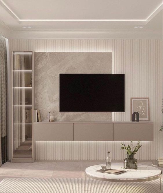 طراحی دیوار تلویزیون